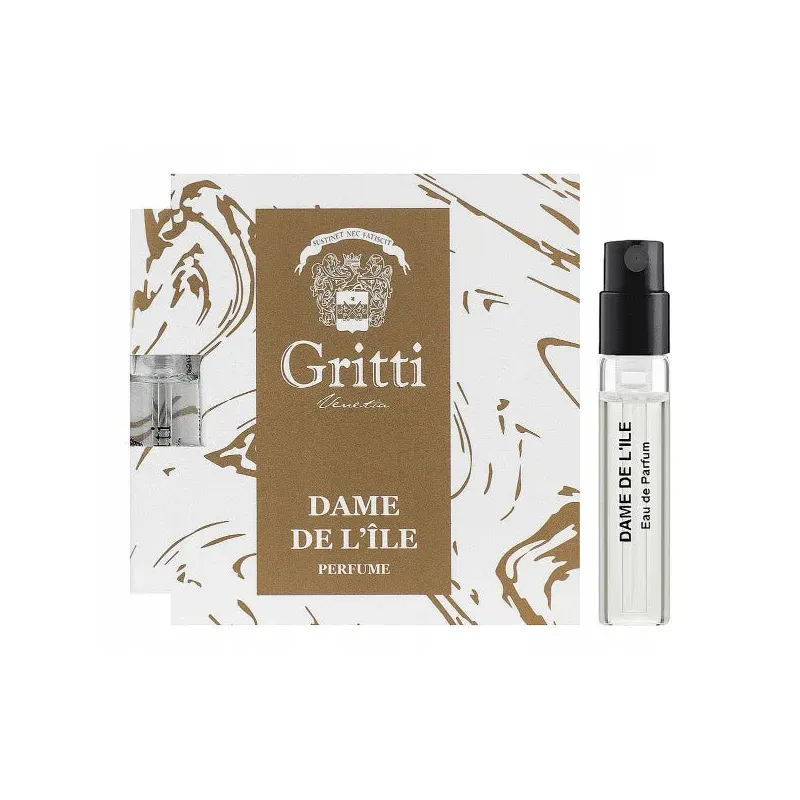 Gritti Dame de l'Ille offizielle Parfümprobe 2ml 0.06 fl. oz.